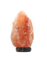 10-15kg Himalayan Salt Lamp (Black and Gold Marble Base)