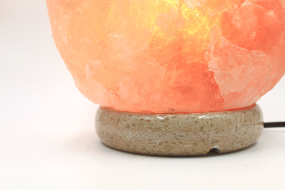 10-15kg Himalayan Salt Lamp (Marble Base)