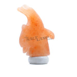 Diving Dolphin Salt Lamp (Aqua Blue Marble Base)