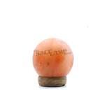 Small Sphere Salt Lamp (Timber Base)