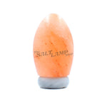 Egg Salt Lamp (Cloudy White Marble Base)